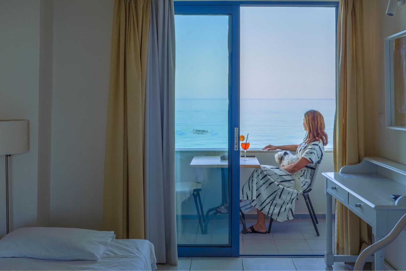 Filoxenia Beach Hotel Rethymno Exteriér fotografie
