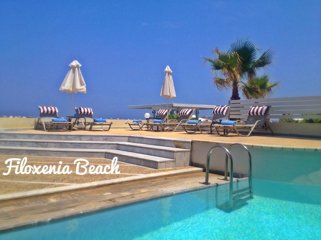 Filoxenia Beach Hotel Rethymno Exteriér fotografie