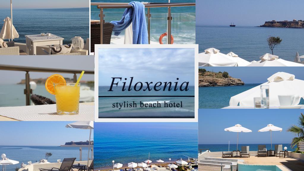 Filoxenia Beach Hotel Rethymno Exteriér fotografie