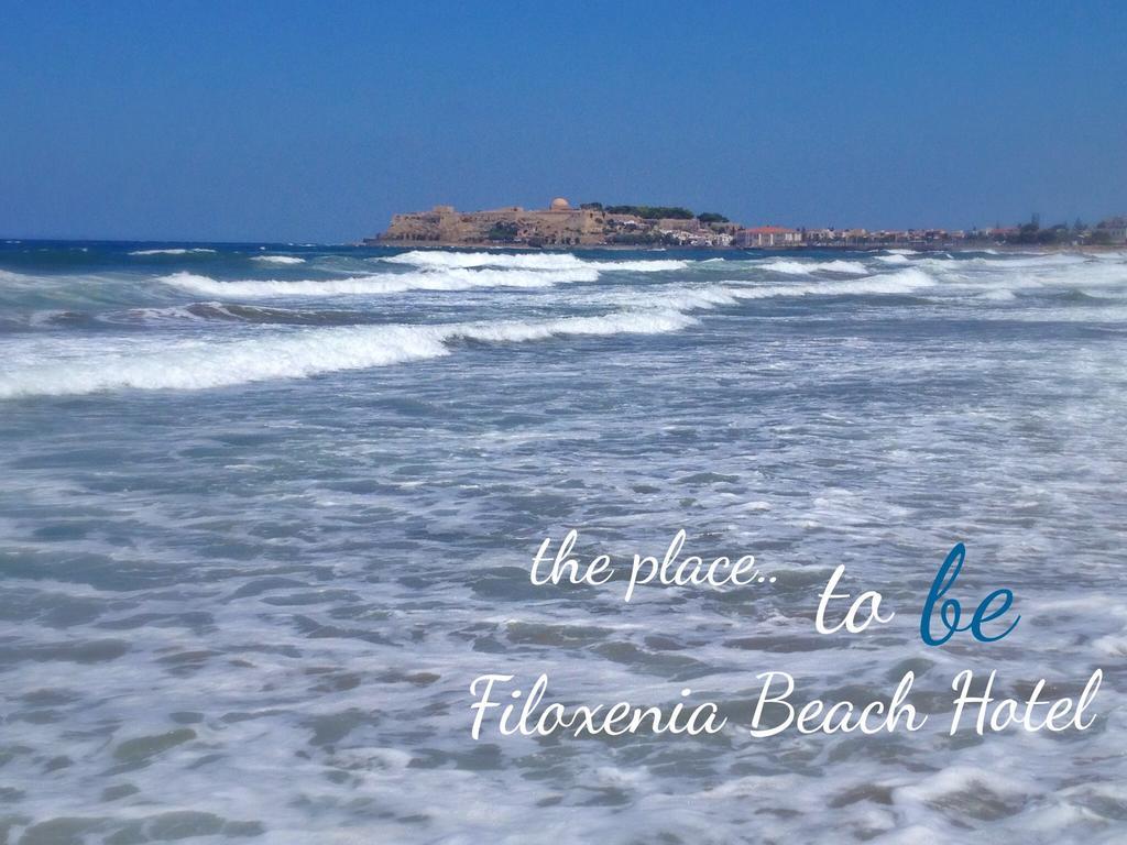 Filoxenia Beach Hotel Rethymno Exteriér fotografie